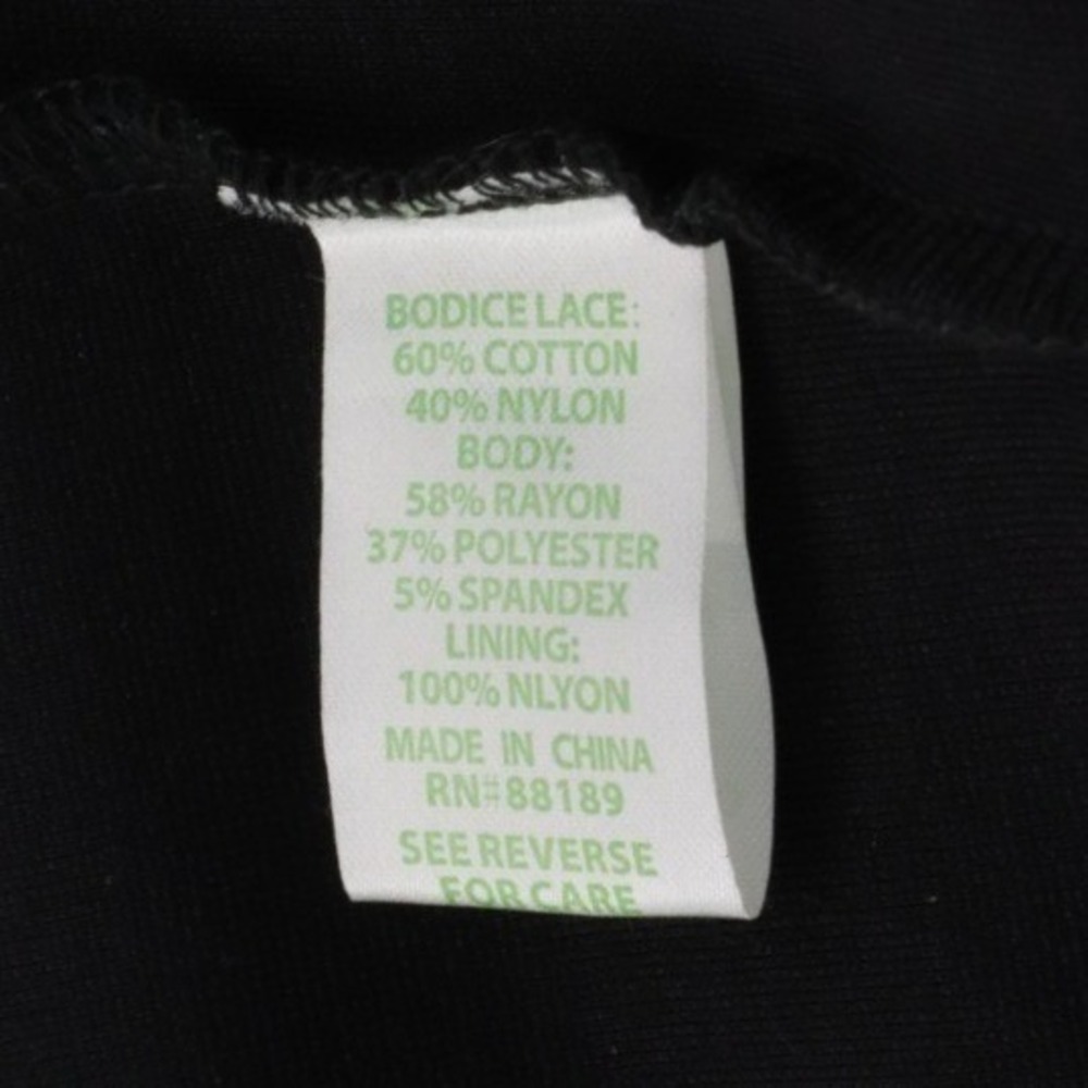 Lilly Pulitzer Rhea Lace Dress Sleeveless A-Line Mini Black Medium NWT - Picture 10 of 11